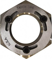 Taper Line - 1-14 Thread, 1" Bore Diam, 1-5/8" OD, Shaft Locking Device - 35/64" OAW - USA Tool & Supply