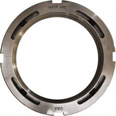 Taper Line - 3.918-12 Thread, 4-13/16" Bore Diam, 5-3/16" OD, Shaft Locking Device - 3/4" OAW - USA Tool & Supply