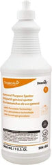 Diversey - 1 Qt Squeeze Bottle Carpet/Fabric Stain & Spot Remover - Floral Scent, Use on Carpet & Upholstery - USA Tool & Supply