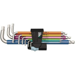 Wera - Hex Key Sets Tool Type: Hex Handle Type: L-Key Long Arm - USA Tool & Supply