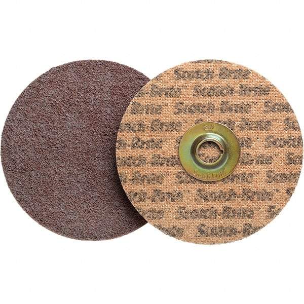 3M - 4-1/2" Disc Diam, Aluminum Oxide Quick Change Disc - Type TN Attaching System, Nonwoven, Coarse Grade, 12,000 RPM - USA Tool & Supply