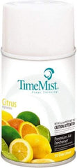 TimeMist - 6.6 oz Air Freshener Dispenser Canister Refill - Citrus, Compatible with TimeMist Metered Fragrance Dispensers - USA Tool & Supply