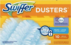 Swiffer - Replacement Fiber Duster - 6" OAL, Light Blue - USA Tool & Supply