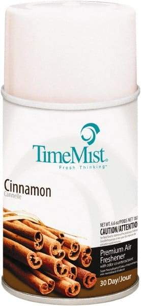 TimeMist - 6.6 oz Air Freshener Dispenser Canister Refill - Cinnamon, Compatible with TimeMist Metered Fragrance Dispensers - USA Tool & Supply