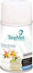 TimeMist - 6.6 oz Air Freshener Dispenser Canister Refill - Clean/Fresh, Compatible with TimeMist Metered Fragrance Dispensers - USA Tool & Supply