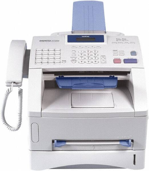 Brother - White Fax Machine - Use with Paper - USA Tool & Supply