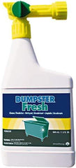 Suma - 32 oz Bottle Trash Can Deodorizer - Liquid, Floral Scent - USA Tool & Supply