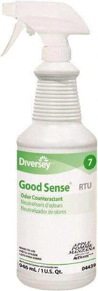 Diversey - 32 oz Spray Bottle Odor Neutralizer - Liquid, Apple Scent - USA Tool & Supply