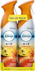 Febreze - 8.8 oz Aerosol Can Air Freshener - Liquid, Hawaiian Aloha Scent - USA Tool & Supply