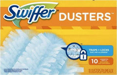 Swiffer - Replacement Fiber Duster - 6" OAL, Light Blue - USA Tool & Supply