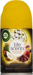 Air Wick - 6.17 oz Aerosol Can Air Freshener - Liquid, Paradise Retreat Scent, Environmentally Safe - USA Tool & Supply