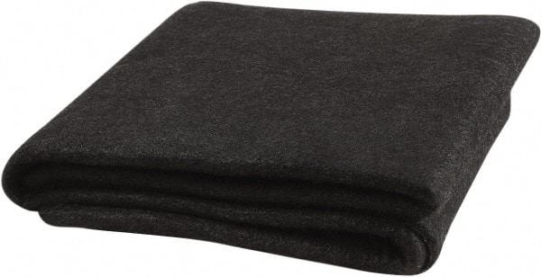 Steiner - 8' High x 8' Wide x 0.15 to 0.2" Thick Carbonized Fiber Welding Blanket - Black - USA Tool & Supply