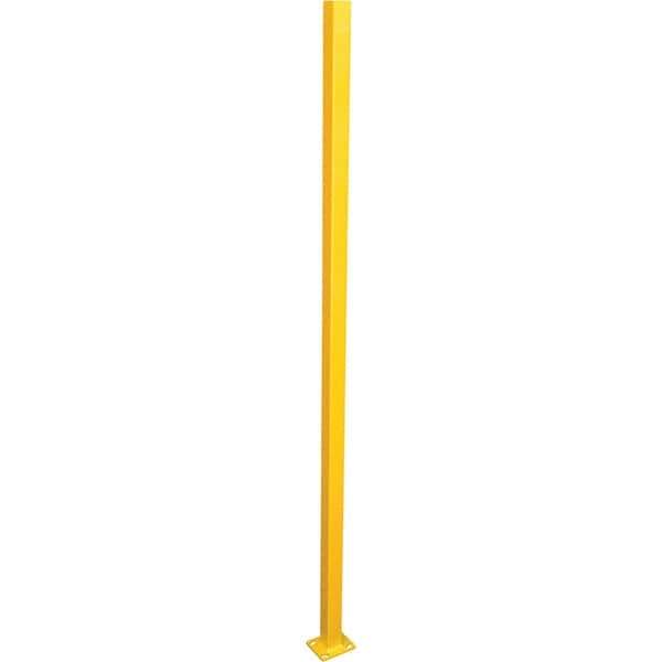 Vestil - 6' High, Yellow Hinged Door - USA Tool & Supply