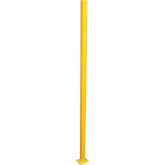 Vestil - 6' High, Yellow Hinged Door - USA Tool & Supply