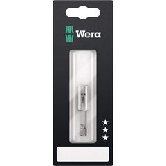 Wera - 1/4" Bit Holder - 1/4" Hex Drive, 12" OAL - USA Tool & Supply