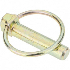 Value Collection - Lynch Pins Pin Diameter (Inch): 7/16 Usable Length (Inch): 1-3/4 - USA Tool & Supply