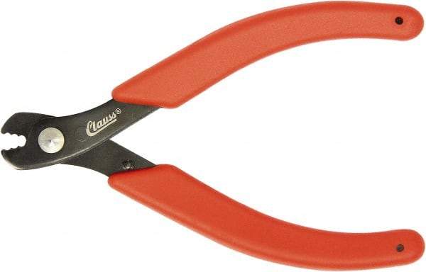 Clauss - 8-15/64" OAL, 1/4" Capacity, Wire Cutter - 1/4" Jaw Length x 0.63mm Jaw Width - USA Tool & Supply