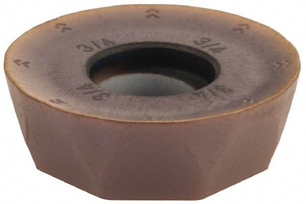 Sumitomo - QPMT6416 Grade ACP300 Carbide Milling Insert - TiAlN/AlCrN Finish, 1/4" Thick, 3/4" Inscribed Circle - USA Tool & Supply