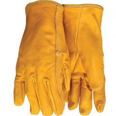 CAROLINA GLOVE - Size XS Leather or Synthetic Leather Work Gloves - USA Tool & Supply