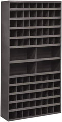 Durham - 84 Bin, Small Parts Storage Bin - 12" Deep x 35" Wide x 65" High - USA Tool & Supply
