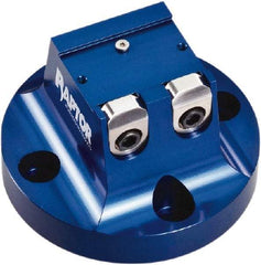 Raptor Workholding - 3" High x 5" Wide Dovetail Vise - 1-1/2" Jaw Opening Capacity, 1/8" High x 2.35" Wide Jaw, For 4 & 5 Axis Workholding Systems - USA Tool & Supply