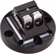 Raptor Workholding - 3/4" Jaw Width, 3" High x 4.97" Wide Dovetail Vise - For Use with 4 & 5 Axis Workholding Systems - USA Tool & Supply