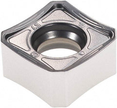 Walter - SNGX1205 F57 Grade WSM35S Carbide Milling Insert - TiAlN/Al2O3/Al Finish, 0.252" Thick, 1/2" Inscribed Circle - USA Tool & Supply