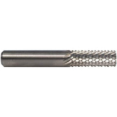 M.A. Ford - 1/4" Diam, 3/4" LOC, Plain End, Solid Carbide Diamond Pattern Router Bit - 2" OAL, 1/4" Shank Diam - USA Tool & Supply