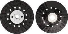 Tru-Maxx - 5" Diam Locking Nut Disc Backing Pad - Hard Density, 12,500 RPM - USA Tool & Supply