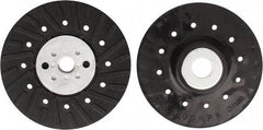 Tru-Maxx - 4-1/2" Diam Locking Nut Disc Backing Pad - Hard Density, 13,000 RPM - USA Tool & Supply