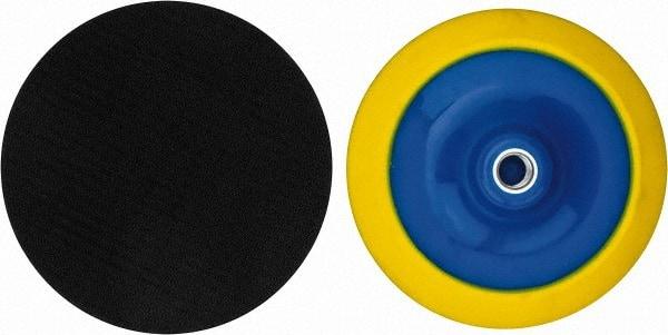 Tru-Maxx - 6" Diam Hook & Loop Disc Backing Pad - Medium Density, 7,500 RPM - USA Tool & Supply