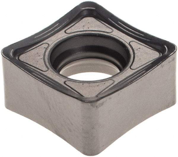 Walter - SNMX120512 F57 Grade WKP25S Carbide Milling Insert - TiCN/Al2O3/TiCN Finish, 0.252" Thick, 1/2" Inscribed Circle, 1.2mm Corner Radius - USA Tool & Supply