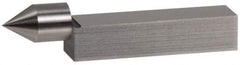 SPI - 2.5 Inch Overall Length, Gage Block Center Point - Concentricity +/-0.0004 Inch Accuracy, For Use with Rectangular Gage Blocks, 1 Piece - USA Tool & Supply