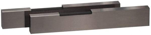 SPI - 4.92 Inch Overall Length, 0.768 Inch Jaw Thickness, 0.75 Inch Radius, Gage Block Cylindrical Jaws - Radius 0.00003 Inch, Pair 0.00004 Inch Accuracy, Sold As Pair, For Use with Rectangular Gage Blocks, 2 Pieces - USA Tool & Supply