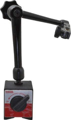 SPI - 180 Lb Magnetic Force, Fine Adjustment Indicator Positioner & Holder with Base - Articulated Arm, Rectangular Base, 2.17" Base Height, 2.36" Base Length, 2" Base Width - USA Tool & Supply
