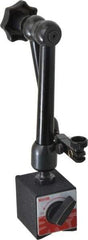 SPI - 180 Lb Magnetic Force, Fine Adjustment Indicator Positioner & Holder with Base - Articulated Arm, Rectangular Base, 2.17" Base Height, 2.36" Base Length, 2" Base Width - USA Tool & Supply