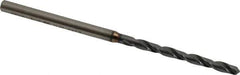 OSG - #40 130° Powdered Metal Jobber Drill - V Finish, Right Hand Cut, Spiral Flute, Straight Shank, 62mm OAL, Standard Point - USA Tool & Supply