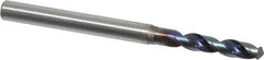 OSG - #29 130° Spiral Flute Vanadium High Speed Steel Screw Machine Drill Bit - WD1 Finish, Right Hand Cut, 20mm Flute Length, 52mm OAL, Faceted Point, Straight Shank - USA Tool & Supply