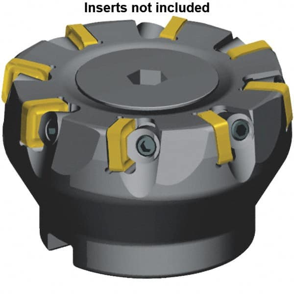 Kennametal - 2-1/2" Cut Diam, 3/4" Arbor Hole Diam, Indexable Square-Shoulder Face Mill - USA Tool & Supply