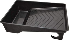 Premier Paint Roller - 9" Roller Compatible Heavy-Duty Deep-Well Paint Tray - 2 Qt Capacity, 11-1/2" Wide, Plastic - USA Tool & Supply