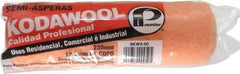Premier Paint Roller - 1/2" Nap, 9" Wide Paint General Purpose Roller Cover - Semi-Rough Texture, Wool/Poly Blend - USA Tool & Supply