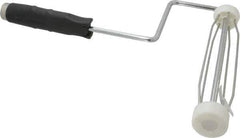 Premier Paint Roller - 9" Wide x 9" Long Heavy-Duty Frame - Metal Frame, Plastic Handle - USA Tool & Supply