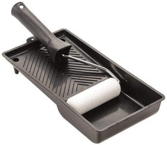 Premier Paint Roller - Mini Paint Roller Set - 4" Wide, Includes Paint Tray, Roller Cover & Frame - USA Tool & Supply