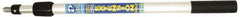 Premier Paint Roller - 6 to 12' Long Paint Roller Extension Pole - Stainless Steel - USA Tool & Supply