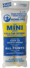 Premier Paint Roller - Mini Paint Roller - 6-1/2" Wide, Includes Roller Cover - USA Tool & Supply