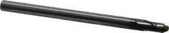 OSG - 6mm Diam, 12mm LOC, 2 Flute Solid Carbide Ball End Mill - WXL Finish, Single End, 90mm OAL, 6mm Shank Diam, Spiral Flute - USA Tool & Supply