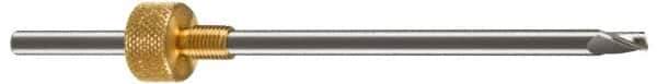 Onsrud - 3/16" Cutting Diam x 3/8" Length of Cut, 1 Flute, Upcut Spiral Router Bit - Uncoated, Right Hand Cut, Solid Carbide, 6-1/2" OAL x 1/4" Shank Diam, Single Edge - USA Tool & Supply