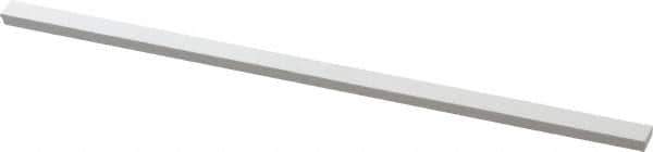 Made in USA - 1200 Grit Aluminum Oxide Rectangular Polishing Stone - Ultra Fine Grade, 1/4" Wide x 6" Long x 1/8" Thick - USA Tool & Supply