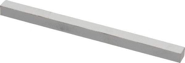 Made in USA - 1200 Grit Aluminum Oxide Square Polishing Stone - Ultra Fine Grade, 1/4" Wide x 4" Long x 1/4" Thick - USA Tool & Supply