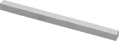 Made in USA - 1200 Grit Aluminum Oxide Square Polishing Stone - Ultra Fine Grade, 1/4" Wide x 4" Long x 1/4" Thick - USA Tool & Supply